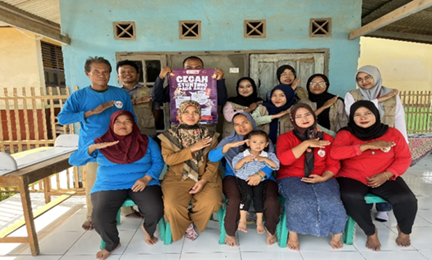 Mahasiswa KKN Unsika Berikan Edukasi Stunting dalam Kegiatan Posyandu di Dusun 4 Desa Pulokalapa